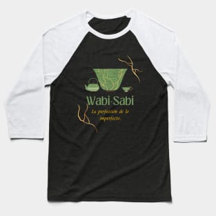 Wabi sabi+Kintsugi quote: the perfection of the imperfect Baseball T-Shirt